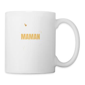 Joyeux anniversaire maman - Mug blanc - blanc - Droite