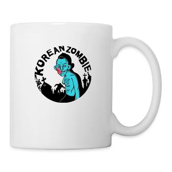 Zombies coréens Horreur Halloween Cadavre de morts - Mug blanc - blanc - Droite