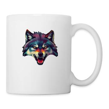 wolf - Mug - white - Right