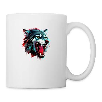 wolf - Mug - white - Right