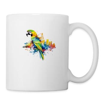 Rio de Janeiro est synonyme de rythme et de couleur - Mug blanc - blanc - Droite