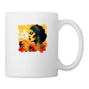 Rio de Janeiro, la célèbre métropole du Brésil - Mug blanc - blanc - Droite
