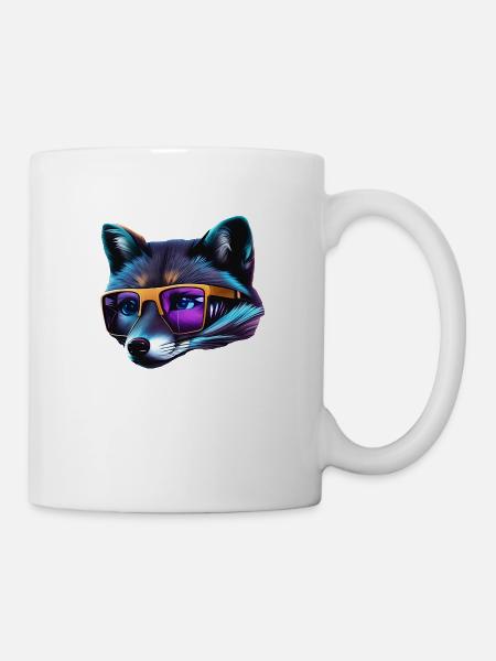 Cooler Fuchs - Tasse - Weiß