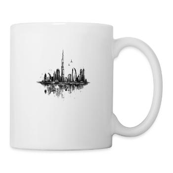 Dubaï est une métropole en plein essor - Mug blanc - blanc - Droite