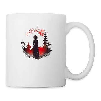 Bali, l’île d’Indonésie - Mug blanc - blanc - Droite