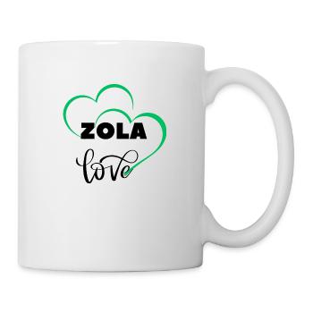 ZOLA LOVE - Mug blanc - blanc - Droite