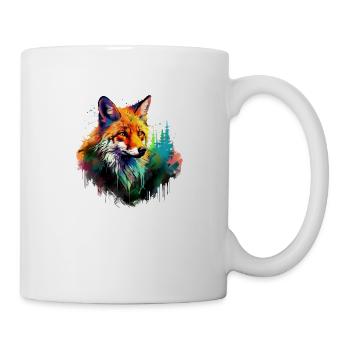 Red fox - Mug - white - Right