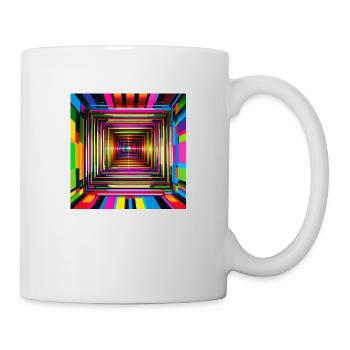 Trippy Laserloch - Tasse - Weiß - Rechts