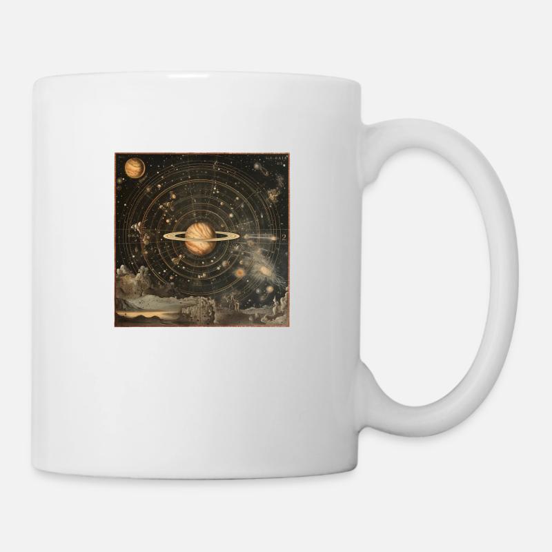 Ancient star map - Mug - white