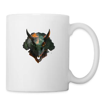 Mecha-Triceratops - Mug blanc - blanc - Droite