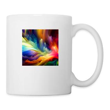 A Symphony of Colors - Tasse - Weiß - Rechts