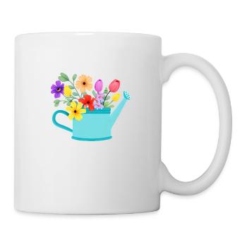 Flower Gift Flowers Garden Home Gardener Gardener Gardener - Mug - white - Right