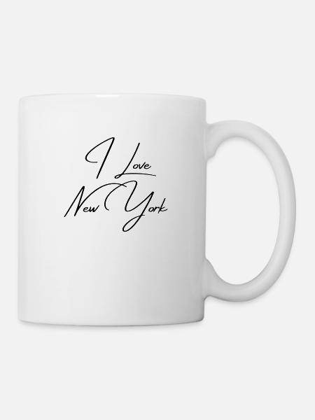 I Love New York - Tasse - Weiß