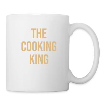 the cooking king - Tasse - Weiß - Rechts