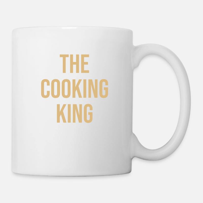 the cooking king - Mug - white