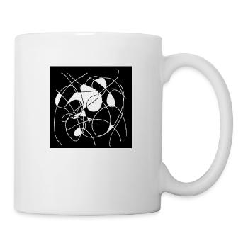 Art - Licht im dunkeln - Tasse - Weiß - Rechts