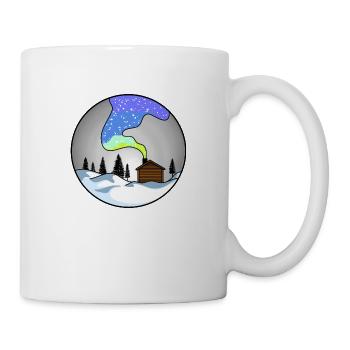 WINTER HOUSE - Mug - white - Right