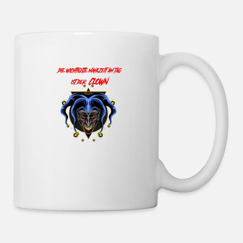 Clown - Tasse - Weiß