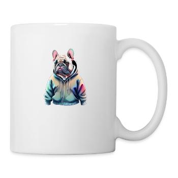 Chien Bulldog Chiens Propriétaires de chiens Propriétaires de chiens - Mug blanc - blanc - Droite