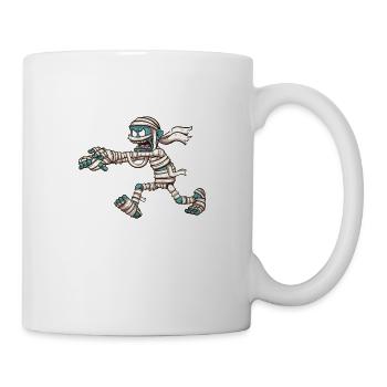 Mumie - Tasse - Weiß - Rechts