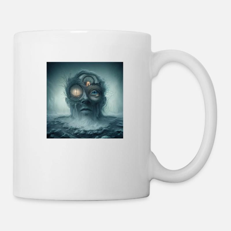 Angst - Tasse - Weiß