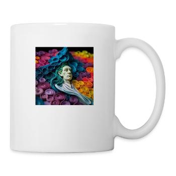 Tout tourne - Mug blanc - blanc - Droite