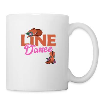 Diva de la danse en ligne Musique country Western - Mug blanc - blanc - Droite