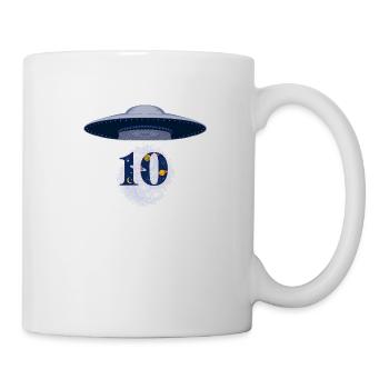 10th Anniversary UFO Attack - Mug - white - Right