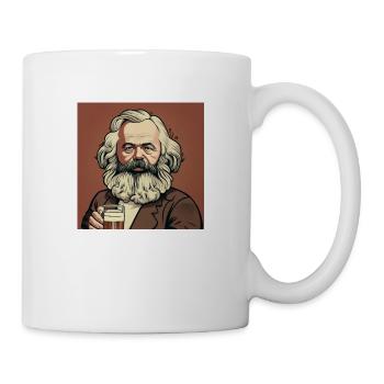 Karl Marx - Prost - Tasse - Weiß - Rechts