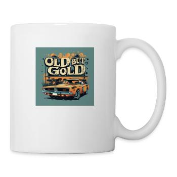 Old but gold - Tasse - Weiß - Rechts