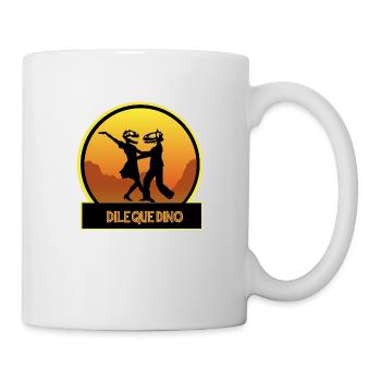 DILE QUE DINO - Mug blanc - blanc - Droite