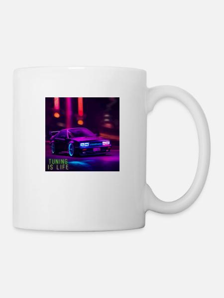 Tuning Cars - Mug - white