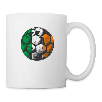 Ireland Flag Vintage Irish Flag Dublin - Mug - white - Right