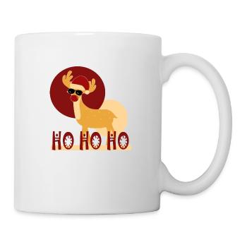 Weihnachtsrentiere - Tasse - Weiß - Rechts