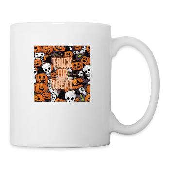 🎃 "Trick or Treat" Halloween Design 🍬 - Mug - white - Right