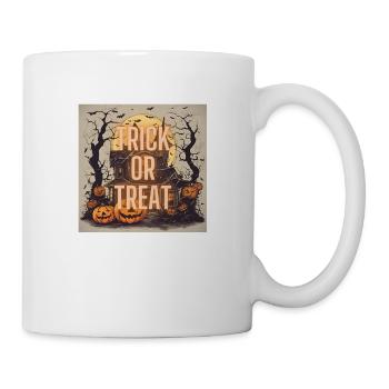 🎃 "Trick or Treat" Halloween Design 🍬 - Mug - white - Right
