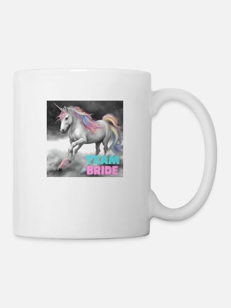TEAM Bride - Junggesellinenabschied - Tasse - Weiß