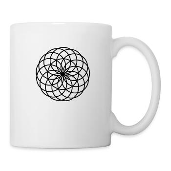 Lotus of Life Symbol - Mug - white - Right