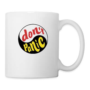 Dont Panic 1 - Tasse - Weiß - Rechts