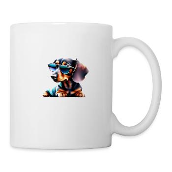 Dachshund Hunde Dackelwelpe Hund Hundehalter - Tasse - Weiß - Rechts