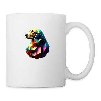 Labrador propriétaire chiot Labrador Retriever - Mug blanc - blanc - Droite