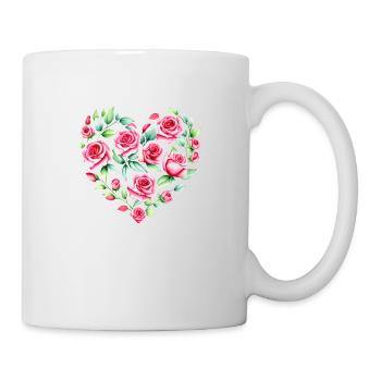 Valentine's Day, Love, Engagement, Mother's Day, Wedding - Mug - white - Right