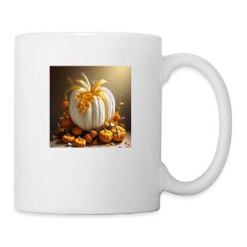Halloween Pumpkin Arrangement - Mug - white - Right