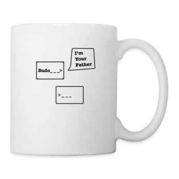 Linux Sudo - Mug - white - Right