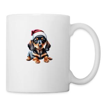 Dachshund Dog X-Mas Dog Owner Christmas Dogs - Mug blanc - blanc - Droite