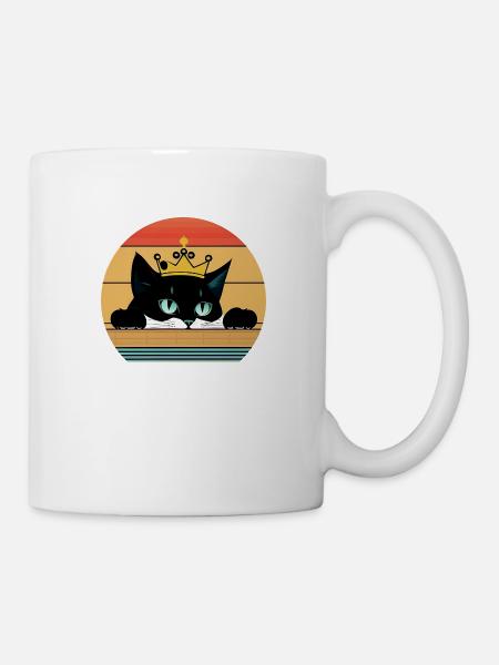 Katze - Tasse - Weiß