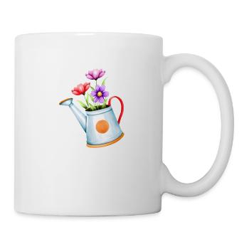 Flowers Garden Flower Gift Hobby Gardener Gardener - Mug - white - Right