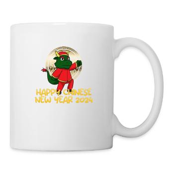 Chinesisches Neujahr Drache China Asian I Geschenk - Tasse - Weiß - Rechts