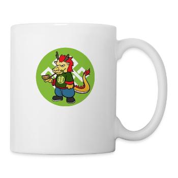 Chinesisches Neujahr Drache Vietnam I Geschenk - Tasse - Weiß - Rechts