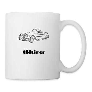 Oldtimer - Tasse - Weiß - Rechts